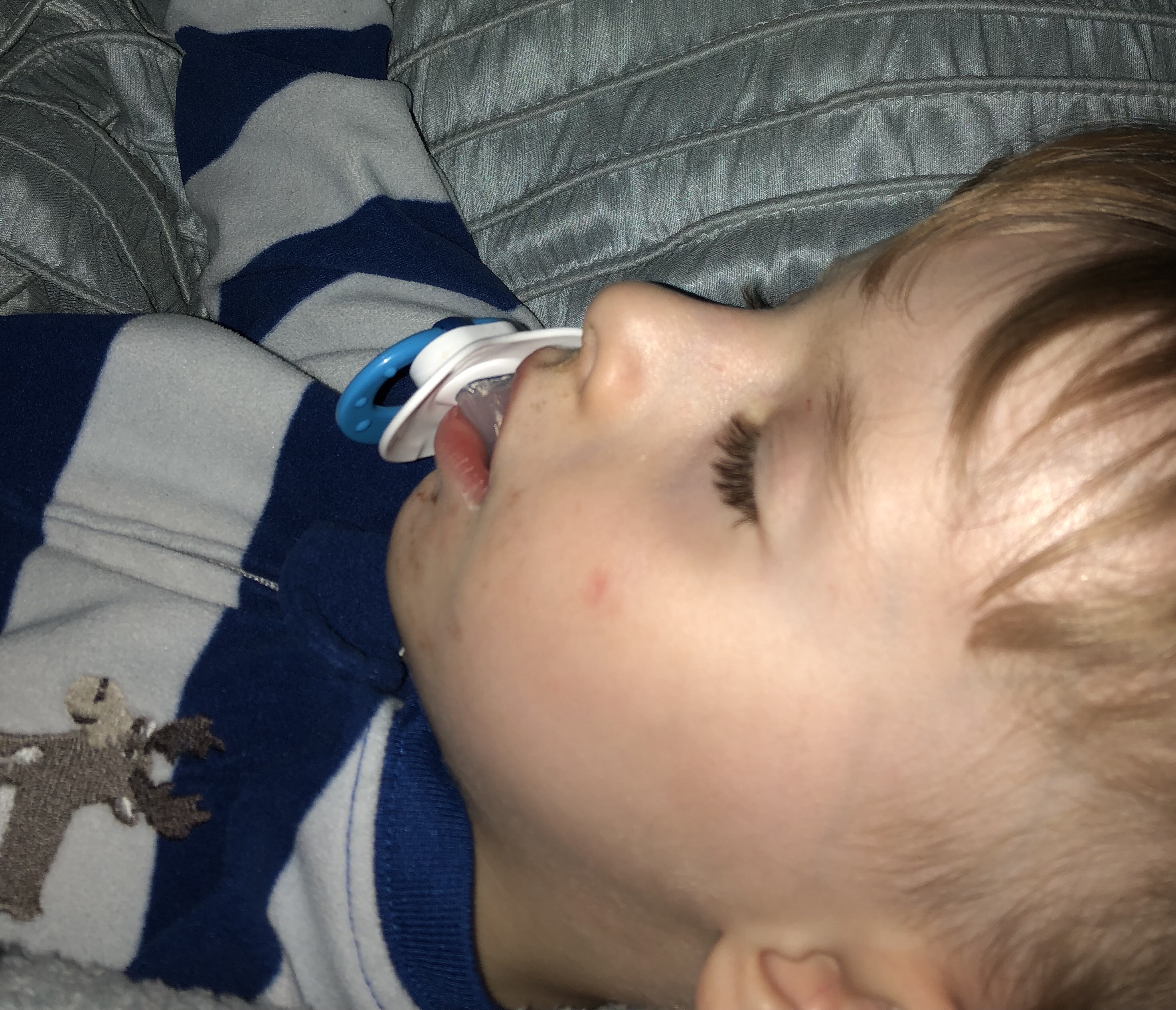 On the precipice of sleep